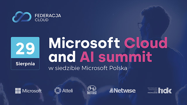 Zapraszamy na Microsoft Cloud & AI Summit!